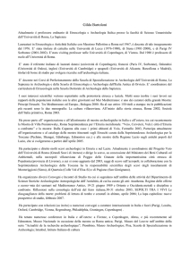 Gilda Bartoloni - Dipartimento di Scienze dell`Antichità