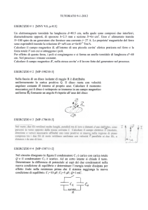 TUTORATO 9-1-2012 ESERCIZIO # 1 [MNV 9.8, p.413] Un