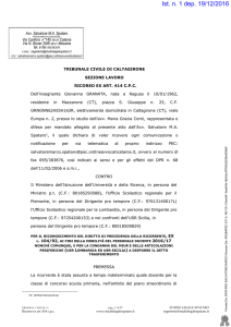 Ricorso Granata