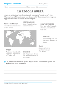 la regola aurea - La Spiga Edizioni