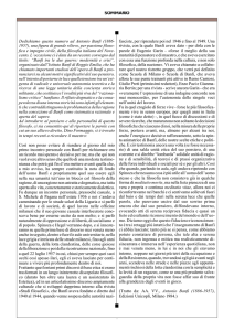 Presenza di Antonio Banfi