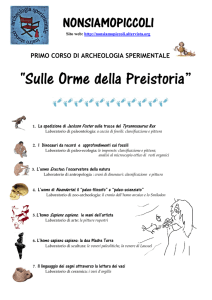 Sulle Orme della Preistoria