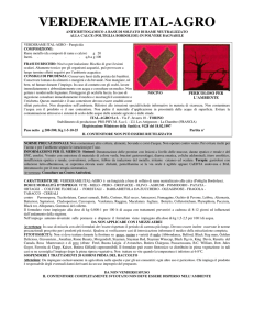 VERDERAME ITAL-AGRO - Prodotti fitosanitari