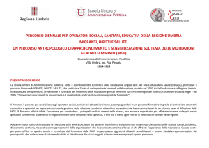 percorso biennale per operatori sociali, sanitari, educativi della