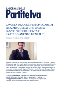 Lavoro. 9 mosse per spiegare ai giovani quello che cambia