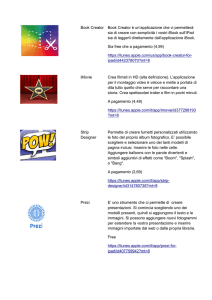 Book Creator Book Creator è un`applicazione che vi permetterà sia