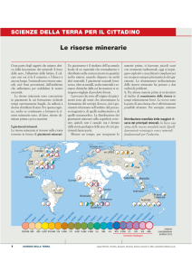 Le risorse minerarie - Zanichelli online per la scuola