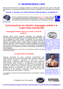 Locandina - Comitato per la Promozione delle Neuroscienze
