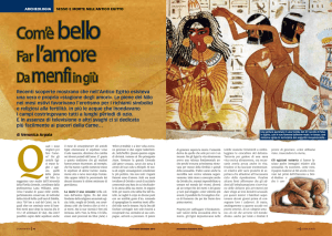 Eros, un dono del Nilo. Come le piene influenzavano