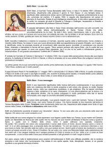 Edith Stein : La sua vita