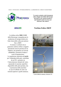 MRG 20 Scheda tecnica