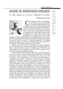SCENE DI ORDINARIO DISAGIO