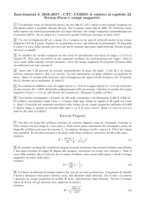 Esercitazioni 3- 2016-2017 - CTC -CORSO A relative al capitolo 22