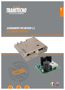 azionamenti per motori ccdc motor controls