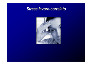Stress lavoro
