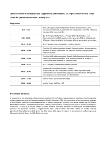 Programma e descrizione del corso