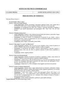 Dal testo Deutsch Sprint 1