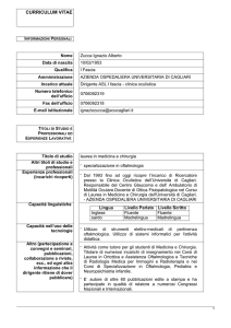 Zucca Ignazio Alberto - Clinica Oculistica