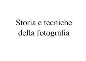 Slide Storia della Fotografia File - Progetto e