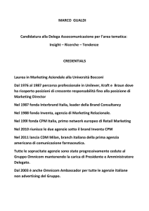 MARCO GUALDI Candidatura alla Delega