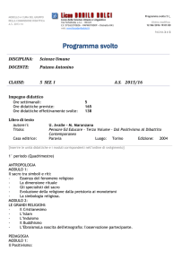 Programma_5I_Scienze Umane_Putano
