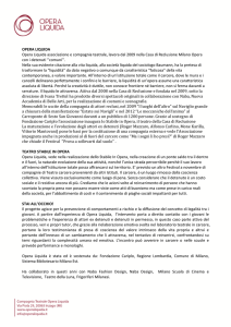 OPERA LIQUIDA Opera Liquida associazione e compagnia teatrale