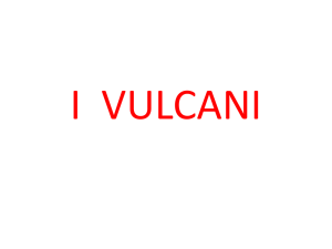 I VULCANI - Matematica e Scienze
