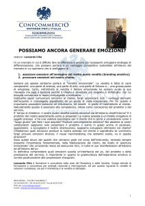 possiamo ancora generare emozioni?