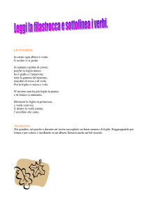 Scheda italiano poesie