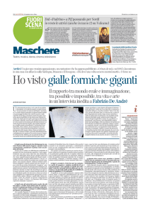 Articolo tratto da "Corriere della sera" del 28 febbraio 2016