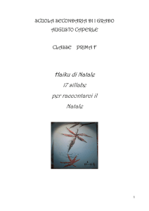Haiku di Natale 17 sillabe per raccontarci il Natale