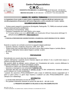 Angio-TC dell`Aorta Toracica