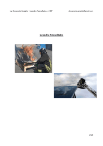 Incendi e Fotovoltaico