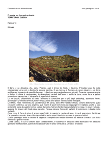Proposte per la scuola primaria TERRITORIO E GUERRA Fonte n°2