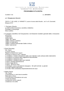 programma di filosofia