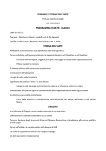 DISEGNO E STORIA DELL`ARTE PROGRAMMA SVOLTO