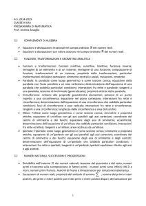 equazioni e disequazioni irrazionali e con valore assoluto