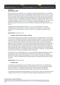 Società per ceti