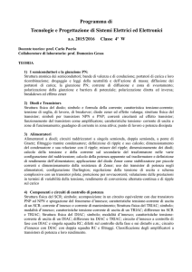 Programma di - Buccari
