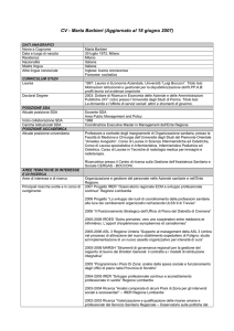 CV - Marta Barbieri (Aggiornato al 18 giugno
