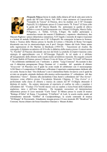Pierpaolo Palazzo Inizia lo studio della chitarra all`età di sette anni