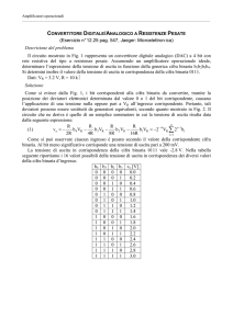 DAC resistenze pesate
