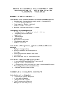 diritto - Istituto "Bandini"