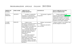 programmazione annuale italiano
