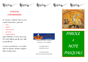 parole e note pasquali