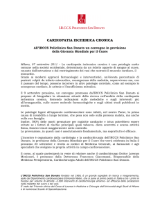 cardiopatia ischemica cronica