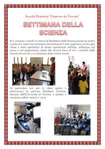 Settimana della scienza