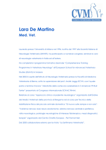 Lara De Martino - Clinica Veterinaria Malpensa