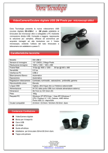 VideoCamera/Oculare digitale USB 2M Pixels per microscopi ottici
