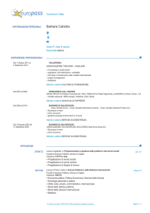 cv BARBARA CABIDDU no dati sensibili